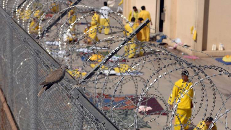 Prisoners in Abu Ghraib prison, Iraq, 2013. (Photo: AFP)